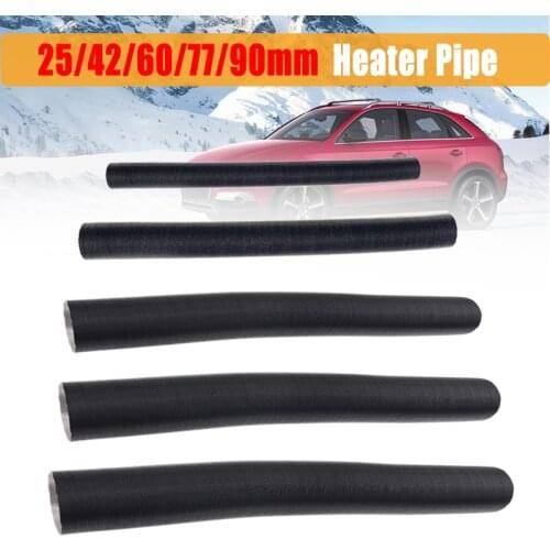 25/42/60/76/90mm Car Heater Ducting Pipe 60-100cm Diesel Parking Heater Duct Aluminum Foil Warm Air Intake Pipe For Webasto