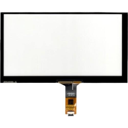 155*87 6 inch capacitive touch screen, screen /DVD/GPS navigation universal industrial control machine touch screen free deliver