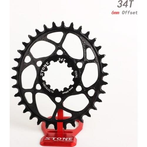 6mm offse tOval Chainring for GXP xx1 Eagle GX X01 X0 X9 S ram 1x System Crank Narrow Wide