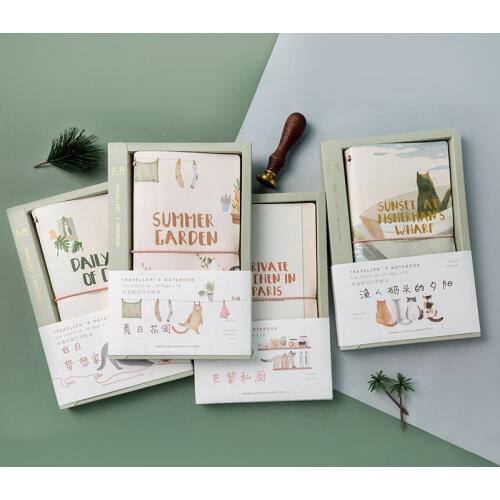 Travelers notebook traveler leather diary handmade note book journal cowhide school vintage stationary a6 mini