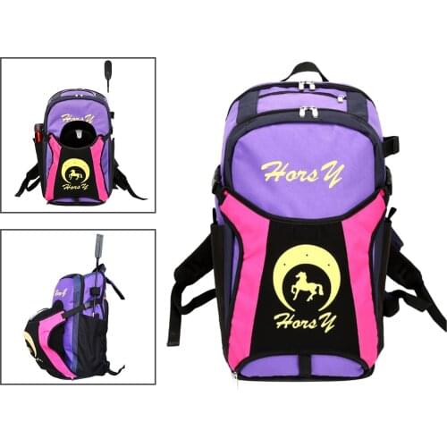 Kids Adults Backpack with Helmet & Laptop Compartment, Waterproof Large Capacity