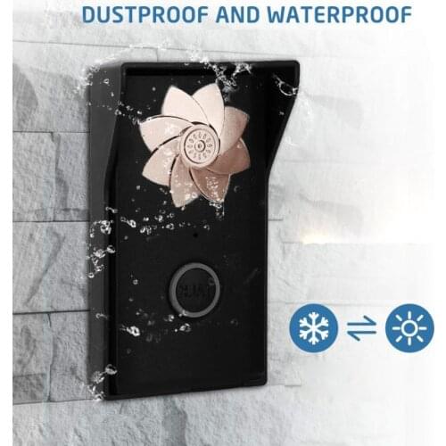 Intercom Doorbell Mini 1 V 2 Outdoor Indoor Wireless Intercom Walkie-Talkie Doorbell Waterproof 100-240V doorbell