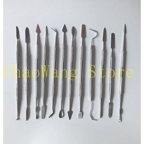 12PCS/SET Wax Carving Tools Modeling Carved Tool Sculpting Kit