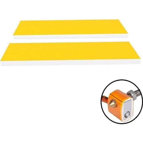 Mega 10PCS Heat Insulation for Cotton Heating Block Nozzle 3D Printer Part Cotton Hotend 70*20mm For 3D Printer MK8 Extruder