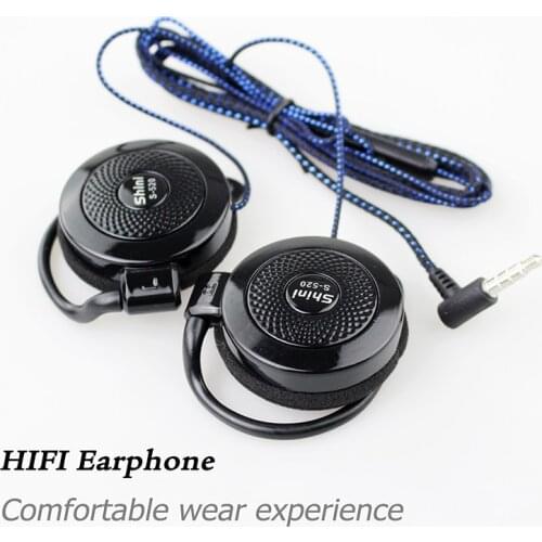 Earphone S520 Headphone General Purpose Ear Hook Headset with Microphone for iPhone Samsung Xiaomi Mobile Phone fone de ouvido