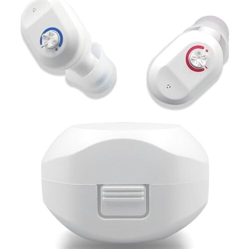 Mini Invisible ITC HearingAid Device Sound Amplifier Rechargeable Ear Hearing Assistant Helper for Elderly Hearing Loss People