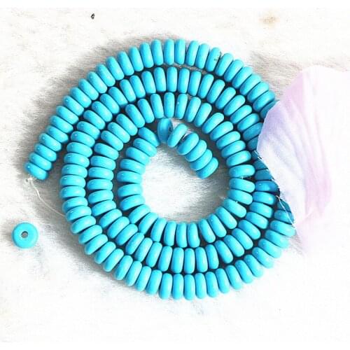 Newly multicolor calaite turquoises stone 6*10mm charms abacus loose beads making trendy Jewelry B282-3