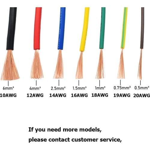 RV annealed copper wire, rated voltage 450/750V, thin copper core, suitable for occasions with high softness requirements