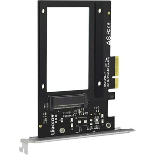 PCIE Riser U.2 to PCI Express3.0 X4 Adapter Interface Gen3 Transfer Card Hard Drive Computer Components Expansion