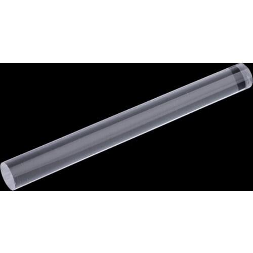 Transparent acrylic glue stick diameter 16-30mm length 50cm glue stick rubber roller clay sculpture tool