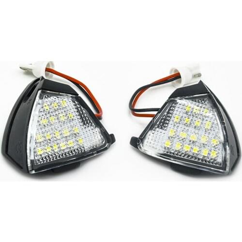 Car LED Under Side Mirror Lights Puddle Lamp for VW Golf 5 Plus Eos Passat CC Jetta MK3 Touran Sharan MK2 7N Accessories