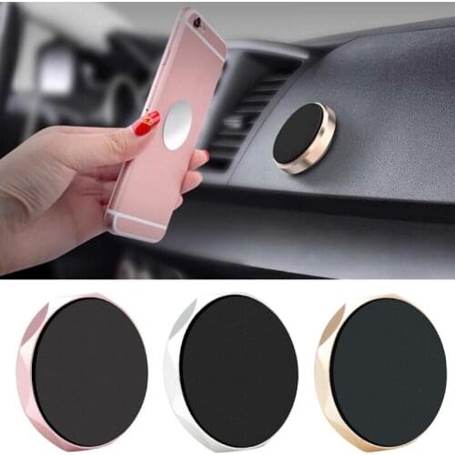 4 Colors Optional Universal 360 Mobile Phone GPS Car Magnetic Dash Mount Holder CellPhone Stand For IPhone Samsung IPad Tablets