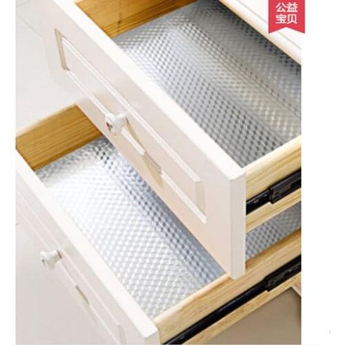 Orange peel texture waterproof, oil proof and moisture-proof pad can cut self-adhesive aluminum foil sticker