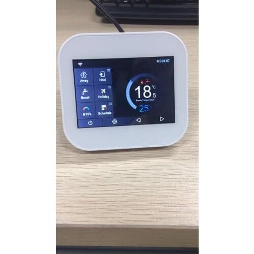 3.5 inch WiFi Touch Color Screen Smart Home Thermostat