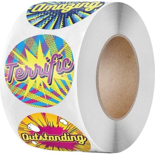 500pcs Reward Stickers For Kids Cartoon School Sticker Teacher Supplies For Classroom, Potty Training and Motivational Stickers