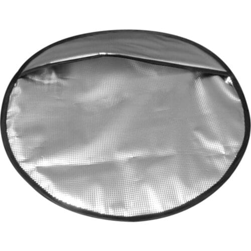 Car Steering Wheel Cover 3 Layers Anti-scalding Sun Protection Aluminum Foil Steering Wheel Insulation Sleeve Auto Accessories