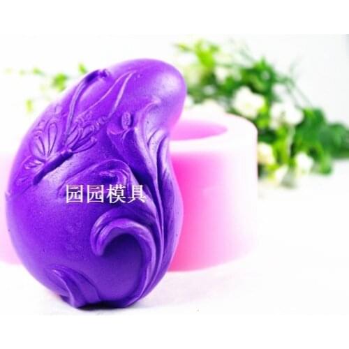 Butterfly Silicone Soap mold Handmade 3D silicone mould DIY Craft molds S341