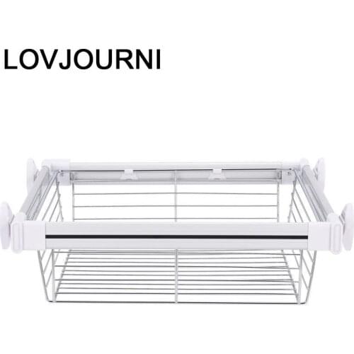 Paper Towel Holder Mensola Cajonera Organizadores De Armario Mensole Shelf Prateleira Estante Adjustable Closet Organizer Basket