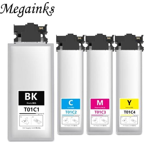 For Europe T01C1 T01C2 T01C3 T01C4 ink cartridge For Epson Workforce Pro WF C529RDTW Pro WF C579RDTW with chip and pigment ink