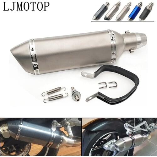 For honda CBR 600 F2,F3,F4,F4i CBR600RR CBR600 RR Newest Motorcycle Carbon fiber exhaust escape Modified Exhaust Muffler