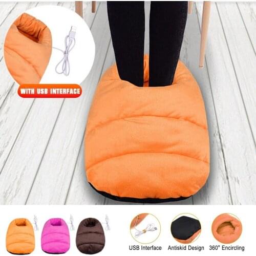 Foot Care Electric Foot Warmer Heating Shoes Warm Slippers Rechargeable Pad Winter Feet Leg Thermostat Heater Mat Health Product