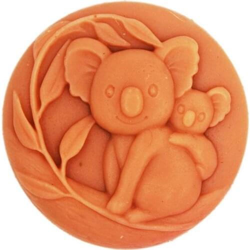 Soap Molds Cute Koala Craft Art Silicone Soap Mold Craft Molds DIY Handmade soap molds
