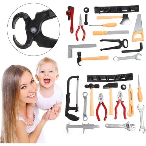 Kids Childrens Childs Toy Building Tool Kit Boys Builder Construction Play Set