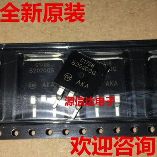 Brand new imported MBR20200CTG B20200G 20A 200V TO-263 Schottky tube in stock