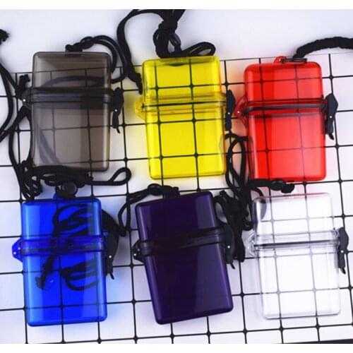 Creative Punk Hip Hop Plastic Transparent Cigarette Case Box Waterproof Hard Shell Cigarette Organizer Smoking Accessories LF334