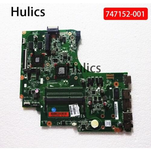 Hulics Original Laptop motherboard For HP Pavillion 14-D 15-D Mainboard 747152-501 747152-001 EM2100 CPU 216-0841036 main board