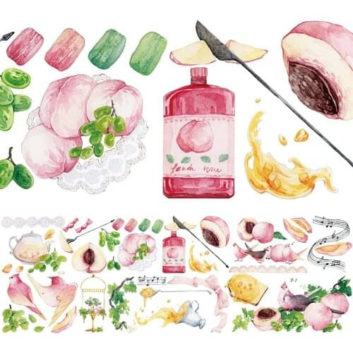 Lovely Fruit Peach Washi Tape Cute