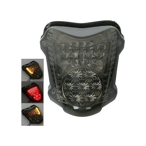 Motorcycle LED Tail Light For Suzuki GSXR 1300 HAYABUSA 2008-2014 2013 2012 SMOKE