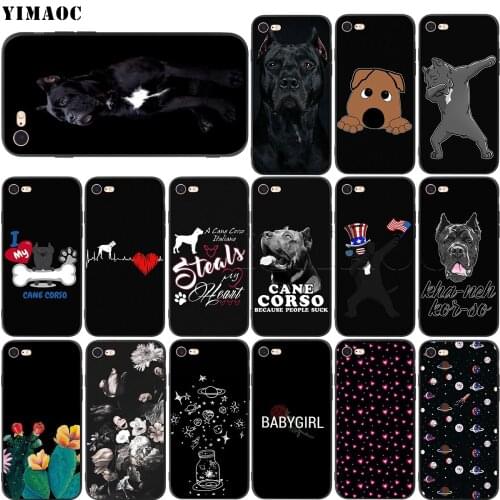 YIMAOC Cane Corso Soft Silicone Case for iPhone 11 Pro XS Max XR X 8 7 6 6S Plus 5 5s se