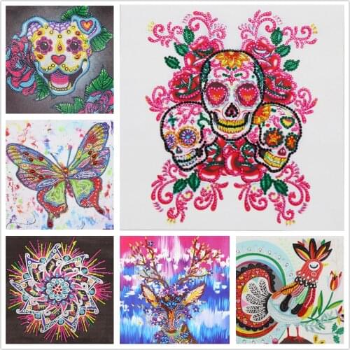 Special-shaped crystal diamond embroidery kit 5D diamond painting cartoon crafts
