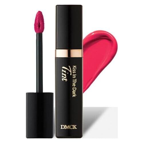 Lips Tint - Kiss In The Dark Tint Cherry Pink DMCk Long Lasting Waterproof Moisturizing Liquid Lipstick Makeup Korea Cosmetic