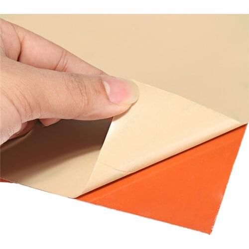 Silicone Heated Bed Heating Pad Thermistor for 3D Printer Parts Electric Heating Pads 200 x 200mm 110V 220V 200W