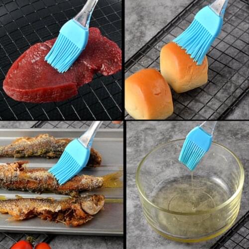 Silicone Barbecue Brush Baking Cake Pastry Cooking Brush Butter Bread Liquid Oil Brush BBQ Accessories Kitchen Tools BBQ Brushes