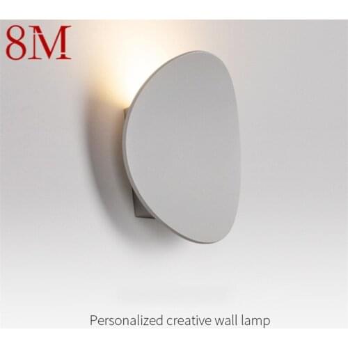 8M Modern LED Wall Sconce Aluminum Wall Lamp Creative Decorative For Home Living Room Bedroom Balcony Corridor