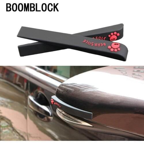 Car Styling Car Rearview Mirror Anti-collision Stickers for BMW E90 F30 F10 Audi A3 A6 C5 C6 Opel Insignia Alfa Romeo Ssangyong