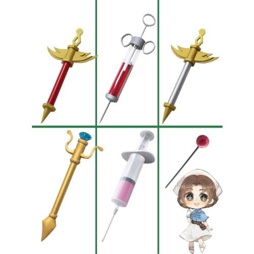 Identity V Emily Dyer Needle Barrel Game Cosplay Props Halloween Fancy Party Props Weapons For Carnival