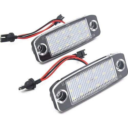 2Pcs Car LED License plate light Number plate lamp for Kia Sportage 2011~ For SONATA 10 10~13 For SONATA YF 10MY 2010~2013 GF 10