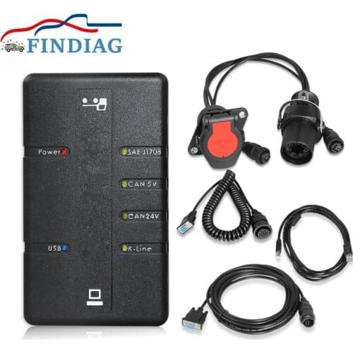 WABCO Heavy Duty Diagnostic Tool Best Trailer and Truck Diagnostic Interface WABCO DIAGNOSTIC KIT (WDI) OBD2 Scanner All System
