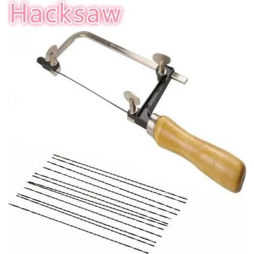 Professional Adjustable Saw Bow Wooden Handle Of Jewelry Saw Frame Hand Tools JewelerS Saw Frame