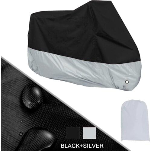 All Size Waterproof Motorcycle Bike Cover Outdoor Anti Dust Rust Rain Snow UV Motorbike Protector for Beach motos scooters Cover