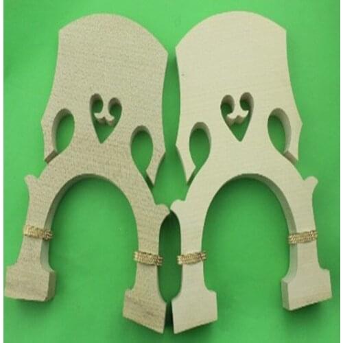 1 piece New fine maple adjustable double Bass Bridges 1/4 size belgian style Free Shipping