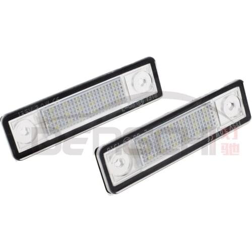2 PCS LED Nombre de Plaque D'immatriculation Pour Vauxhall Pour Opel Pour Corsa B Astra F G Pour Vectra Pour Omega