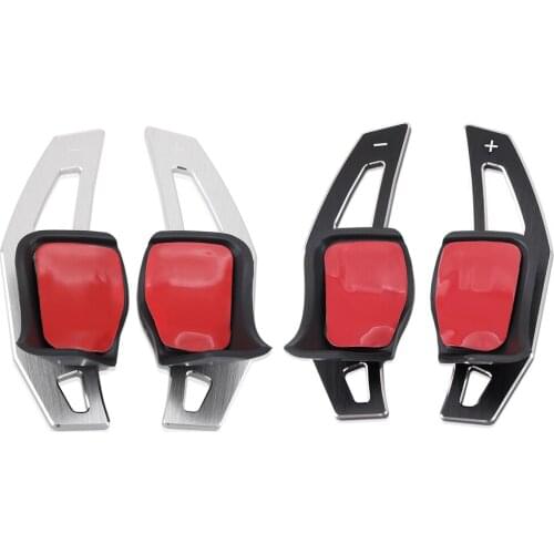 Aluminium steering wheel DSG paddle shifters For VW Passat Variant(3C) R36 V6/Polo(6R) GTI/Golf R32 GTX GTI GT-TSI MK5 MK6/ EOS