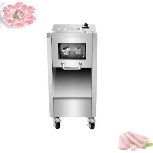 Ce stainless steelchinese hot sale in automatic electric commercial fresh Meat slicer meat cutting machine