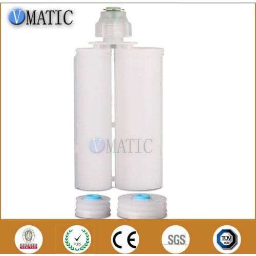 Free Shipping 200ml/cc Dual Epoxy Cartridge 2:1 With Pistons