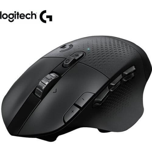 Logitech G604 LIGHTSPEED Bluetooth Wireless Gaming Mouse Dual Connectivity HERO 16K DPI for Laptop PC Gamer dota mouse gamer